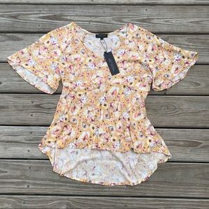 Rachel Zoe Floral Top